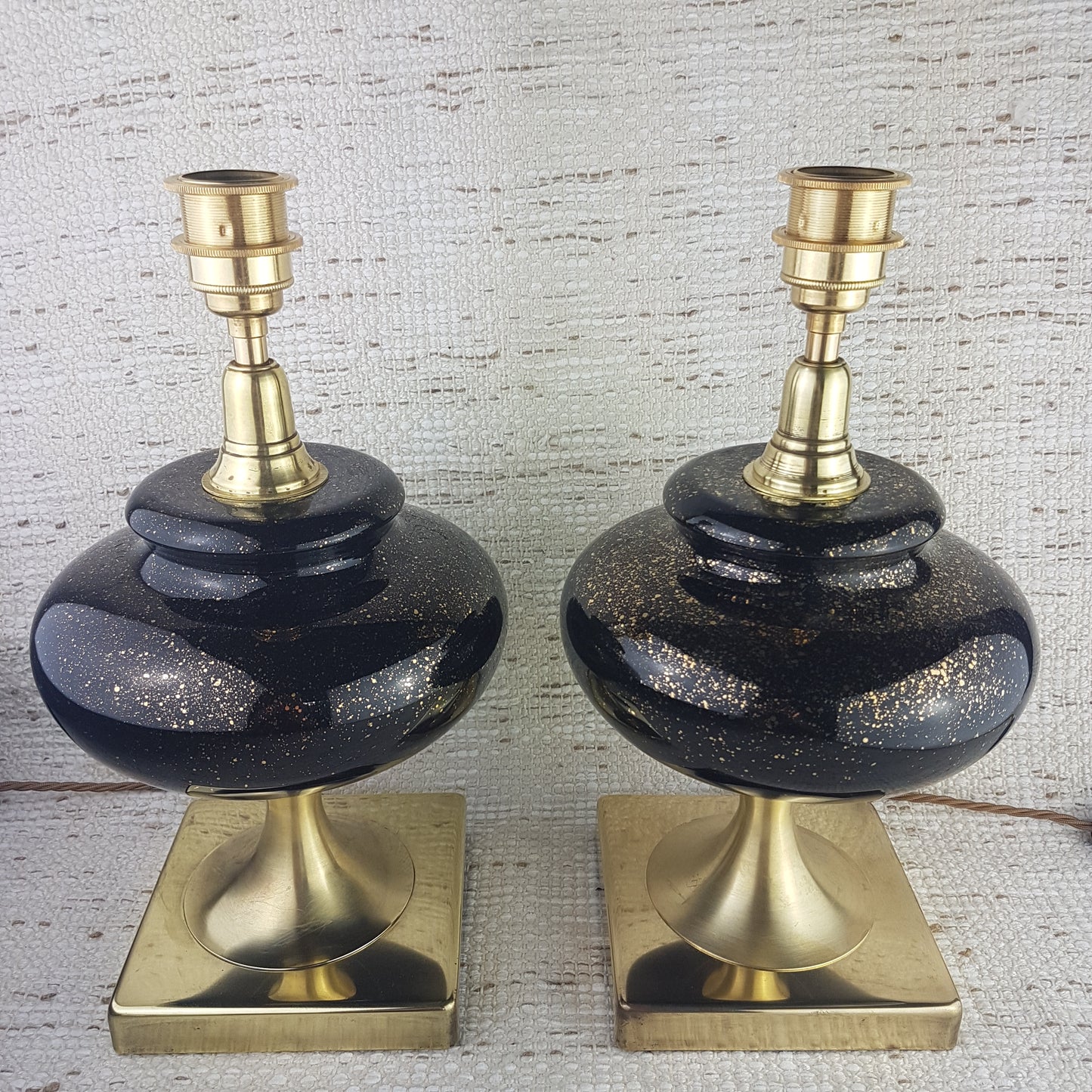 Pair of Maison Le Dauphin 20th Century French Table Lamps