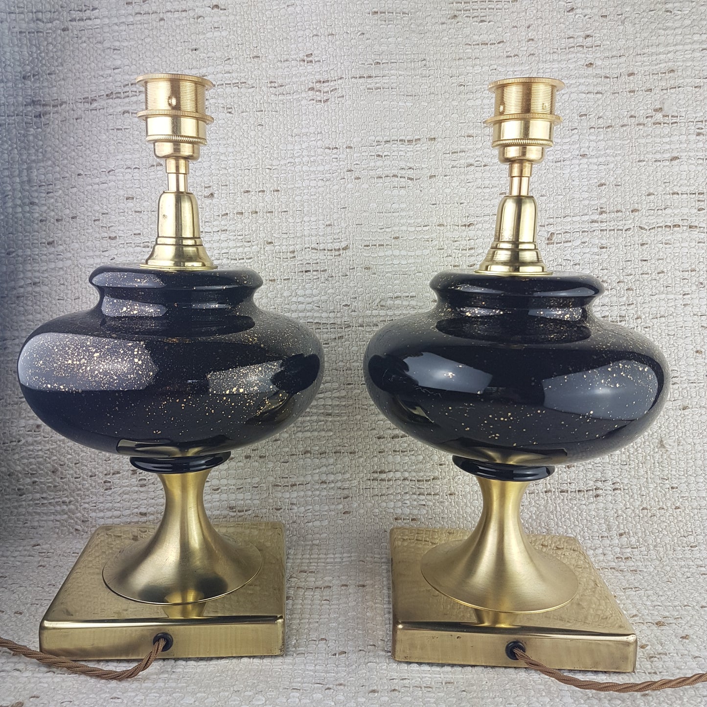 Pair of Maison Le Dauphin 20th Century French Table Lamps