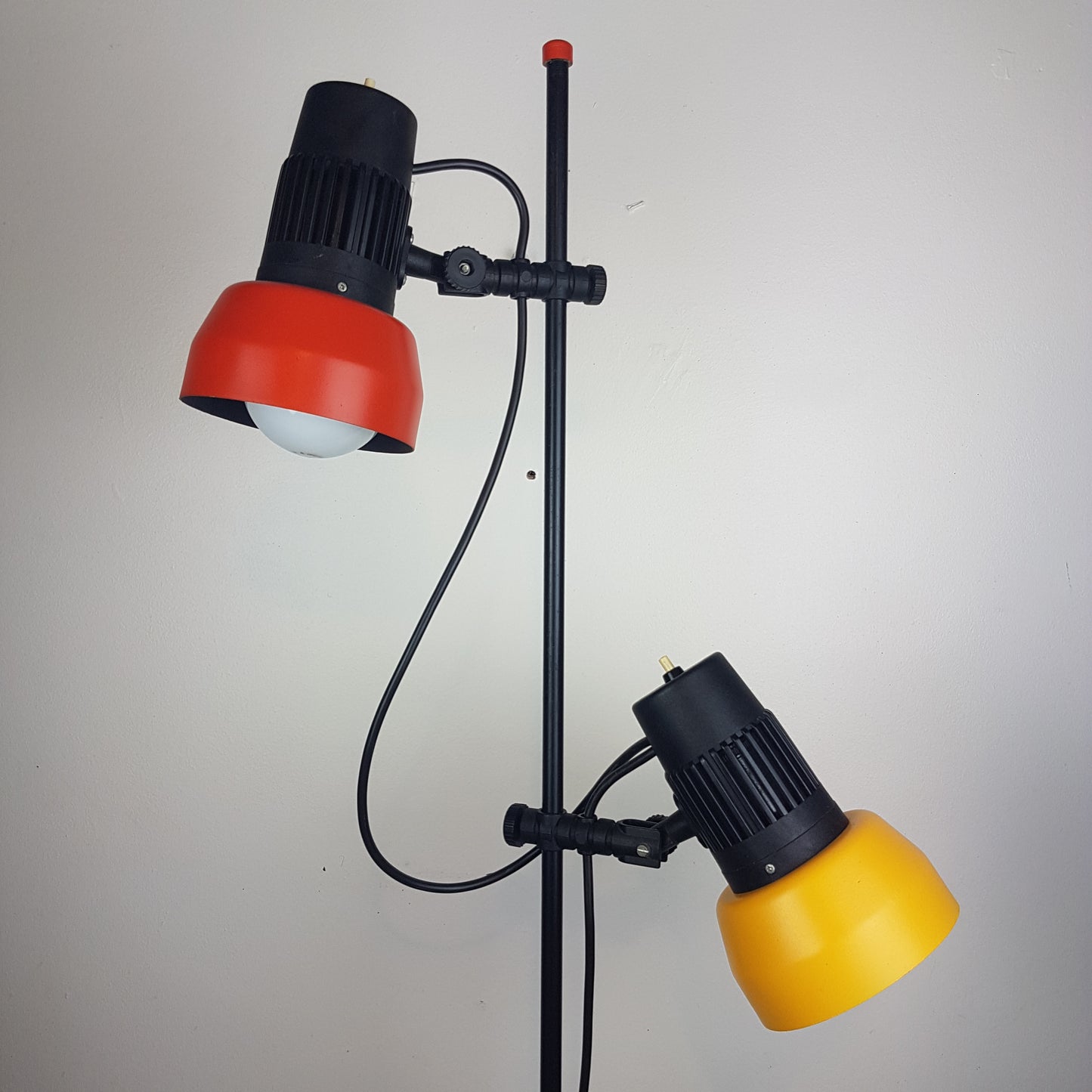 Lyskaer 1980's Danish Double Spot Floor Lamp