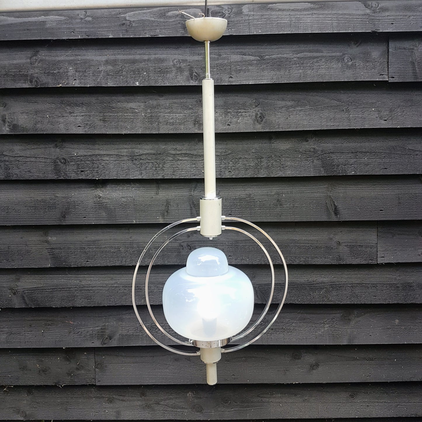 1960's Mazegga Murano Pendant Ceiling Light
