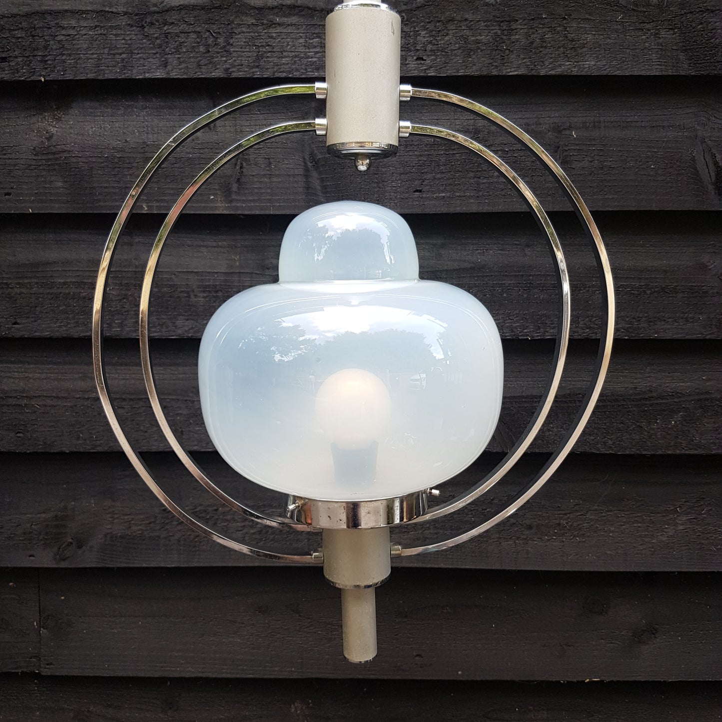1960's Mazegga Murano Pendant Ceiling Light