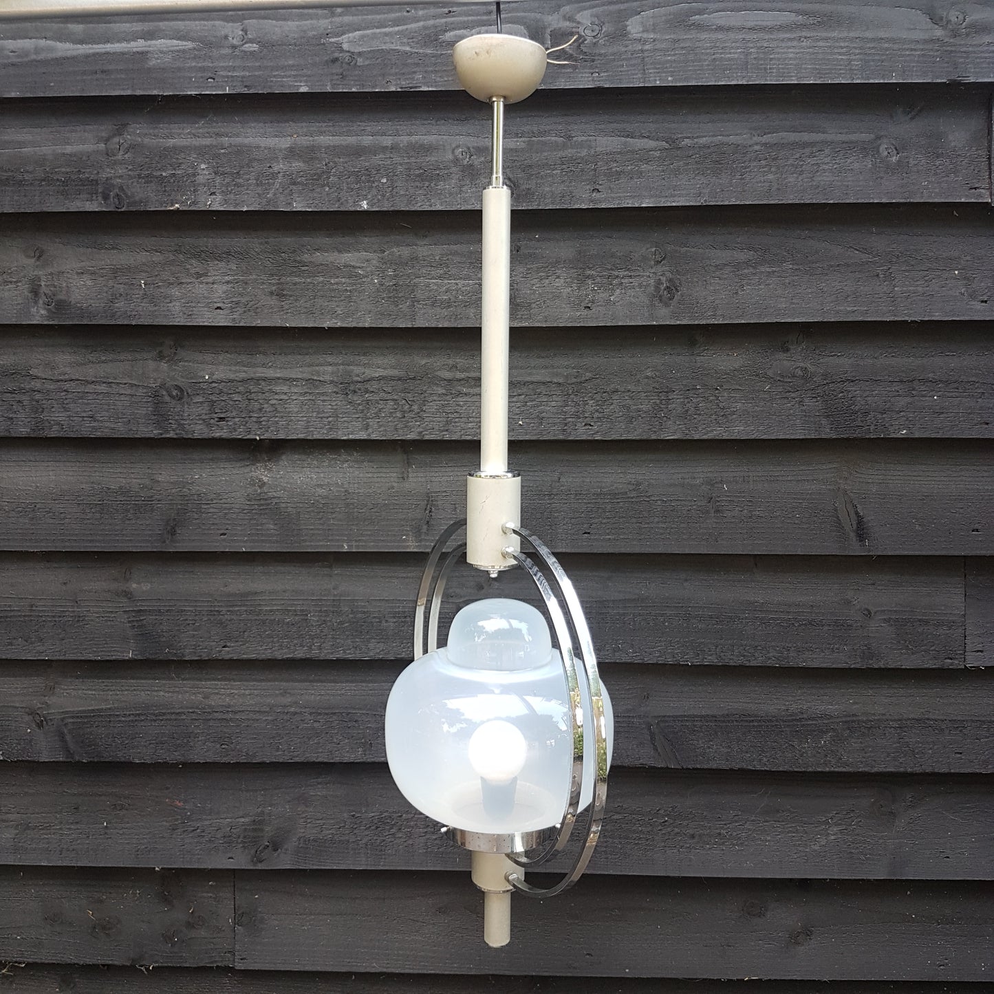 1960's Mazegga Murano Pendant Ceiling Light
