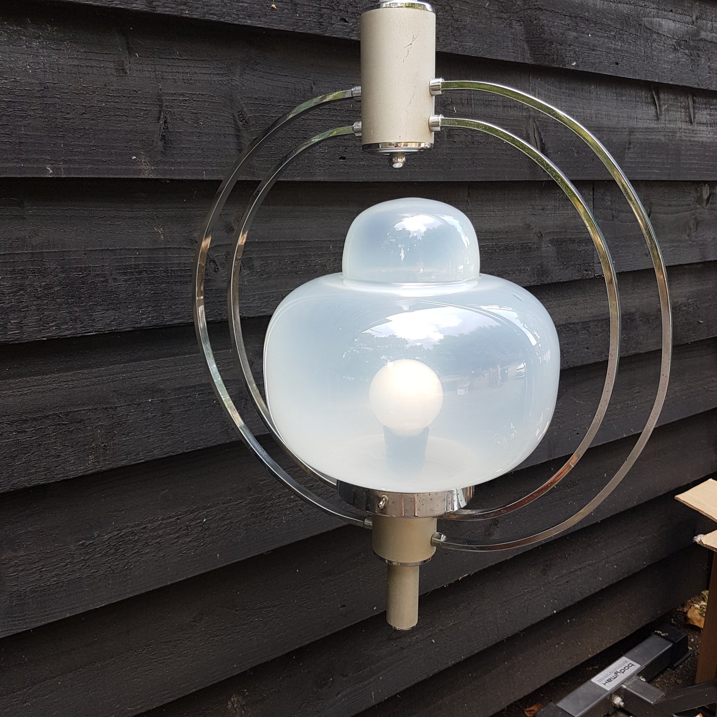 1960's Mazegga Murano Pendant Ceiling Light