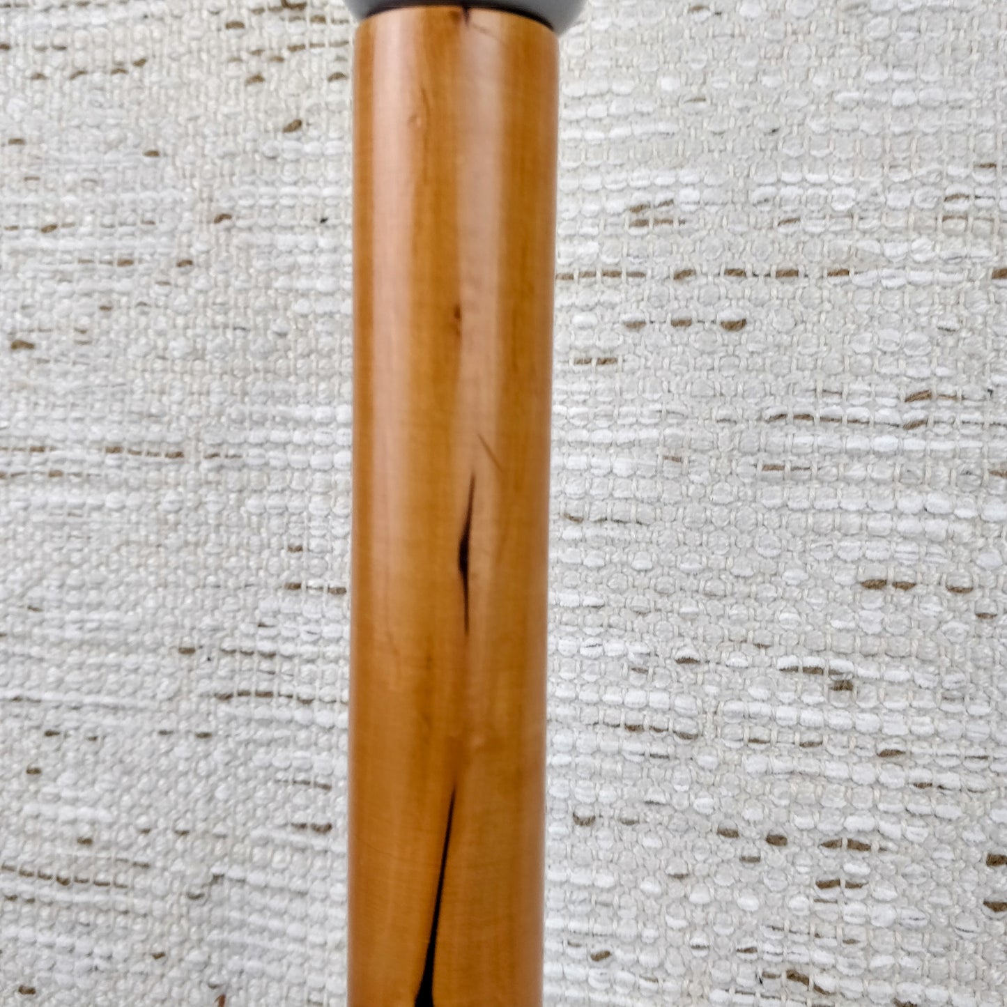 Pair of Italian Fruitwood Turned Table Lamps