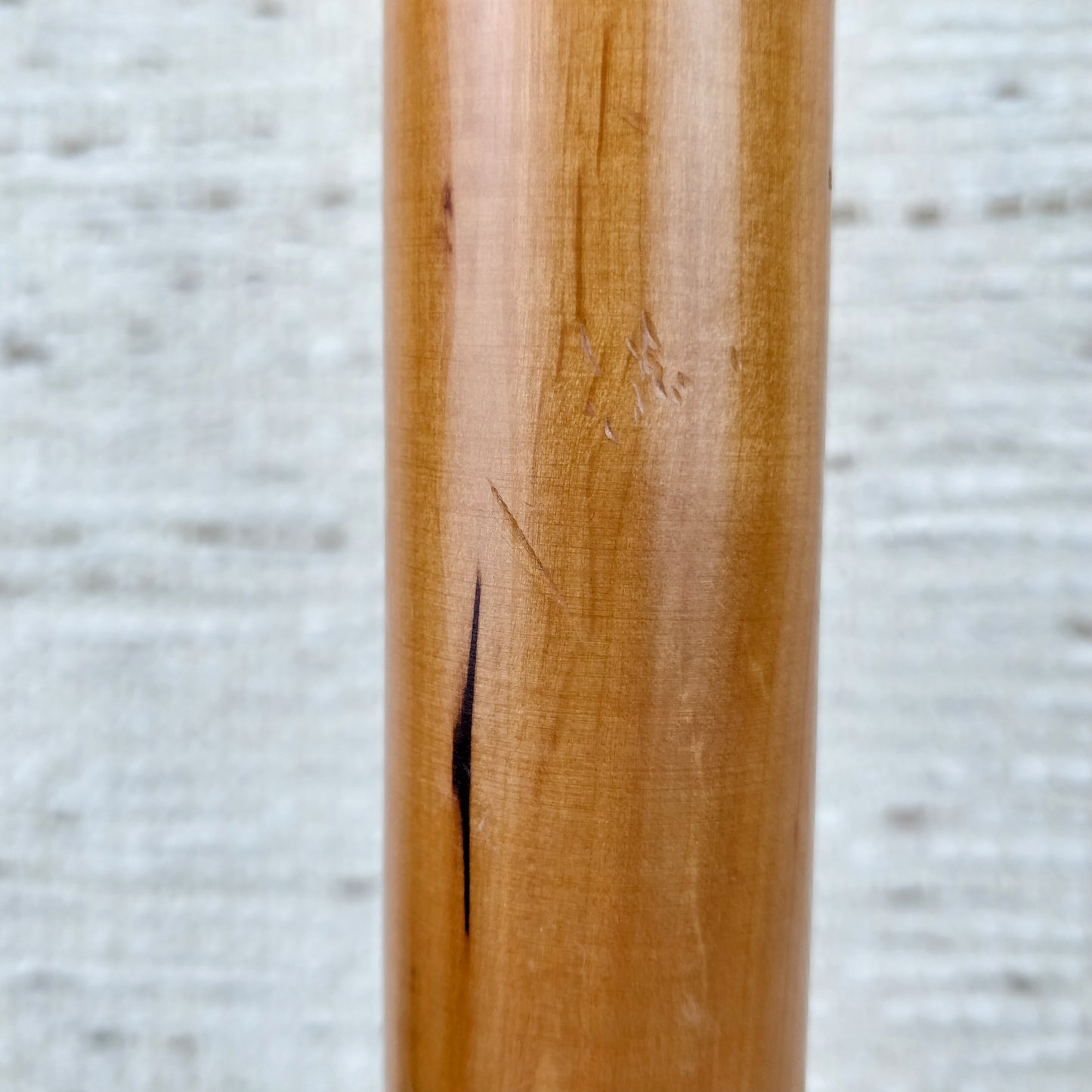 Pair of Italian Fruitwood Turned Table Lamps