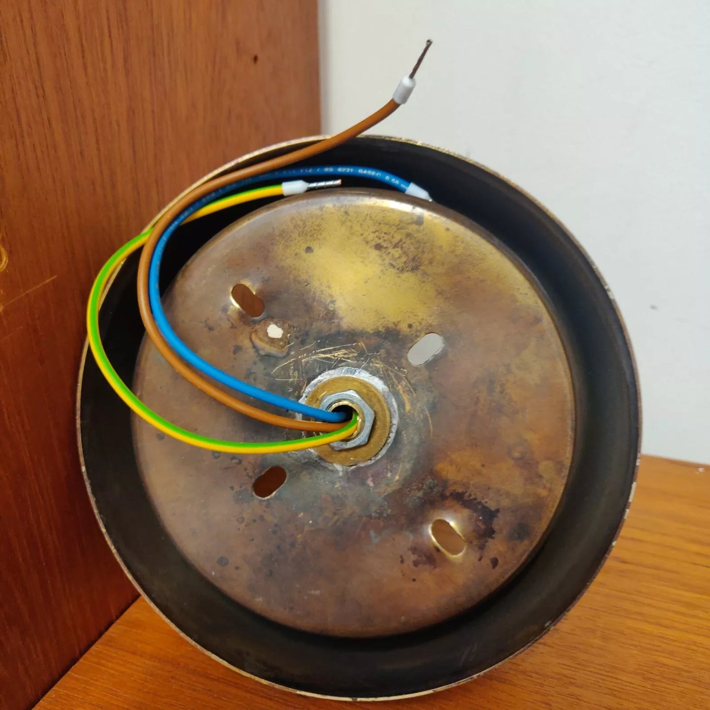 Troughton & Young "Ultralux" 1930's Ceiling / Wall Light Small
