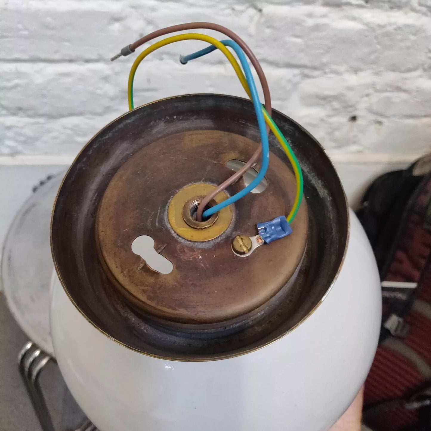 Troughton & Young "Ultralux" 1930's Ceiling / Wall Light Large