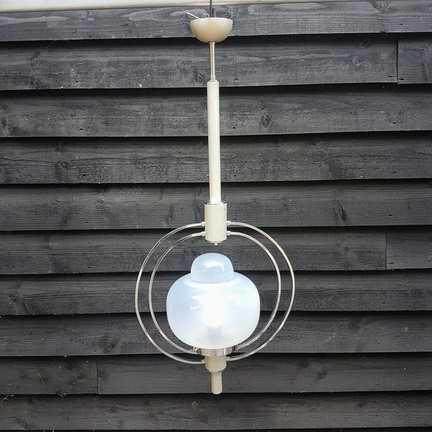 1960's Mazegga Murano Pendant Ceiling Light