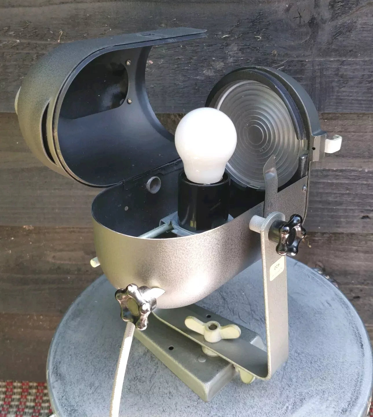 1950's Lita French Theatre Spotlight Table / Wall Lamp