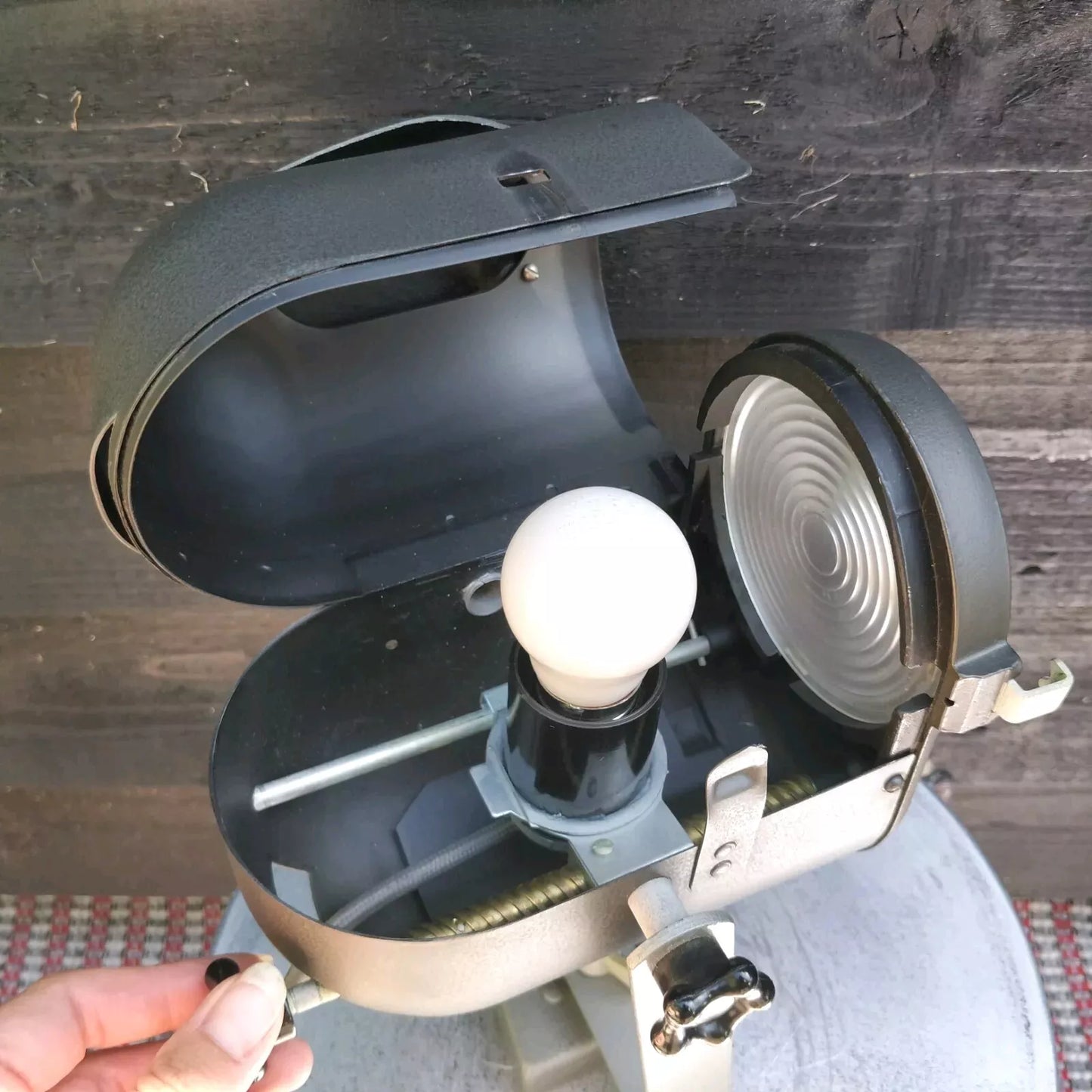 1950's Lita French Theatre Spotlight Table / Wall Lamp