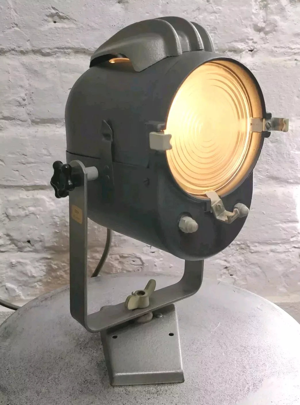 1950's Lita French Theatre Spotlight Table / Wall Lamp