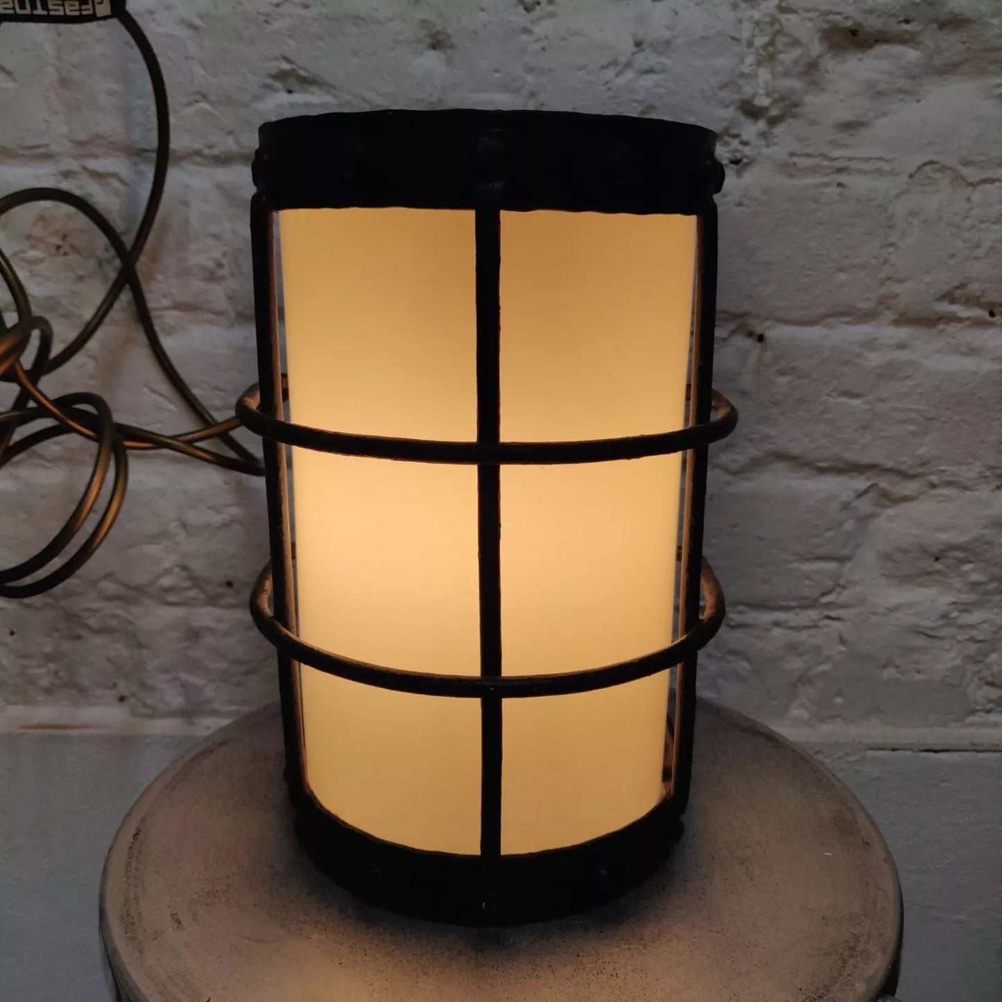 Mid 20th Century Bulkhead Dungeon Wall Lights.