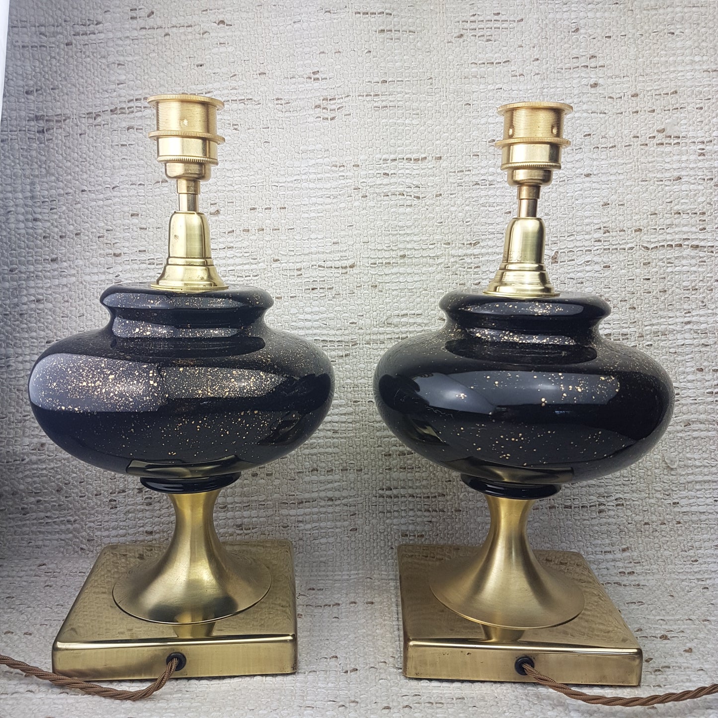 Pair of Maison Le Dauphin 20th Century French Table Lamps