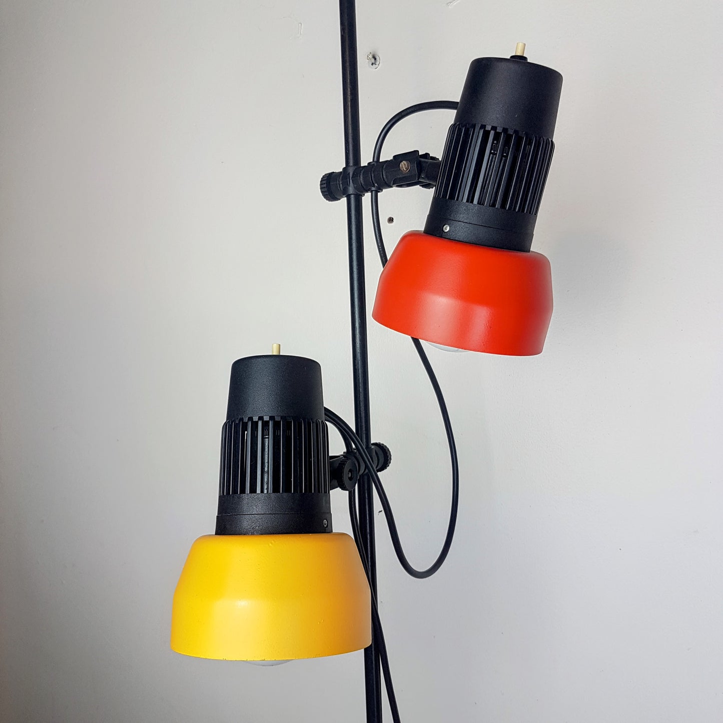 Lyskaer 1980's Danish Double Spot Floor Lamp