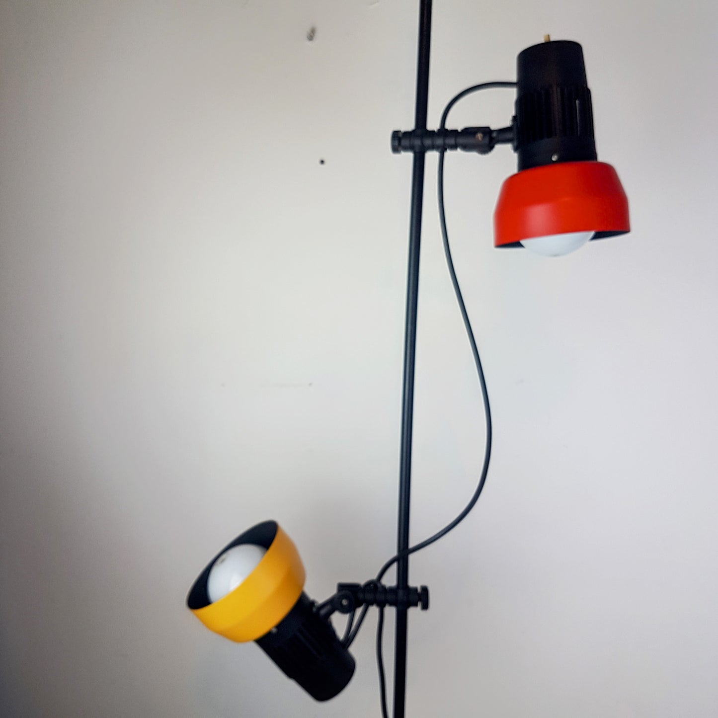 Lyskaer 1980's Danish Double Spot Floor Lamp