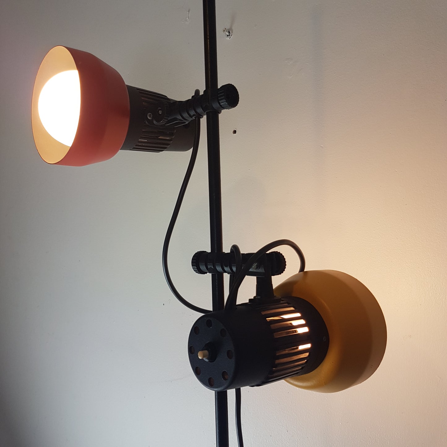 Lyskaer 1980's Danish Double Spot Floor Lamp