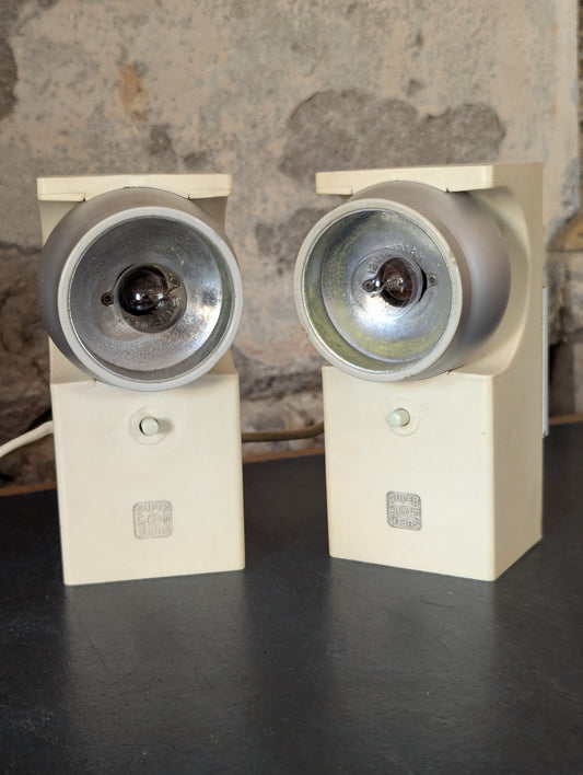Pair of Table Lamps Robert Heritage for Rotaflex "Superjet" Reading Lights