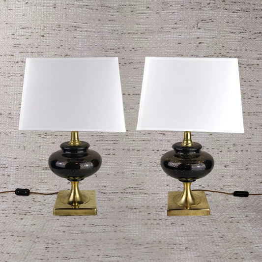 Pair of Maison Le Dauphin 20th Century French Table Lamps