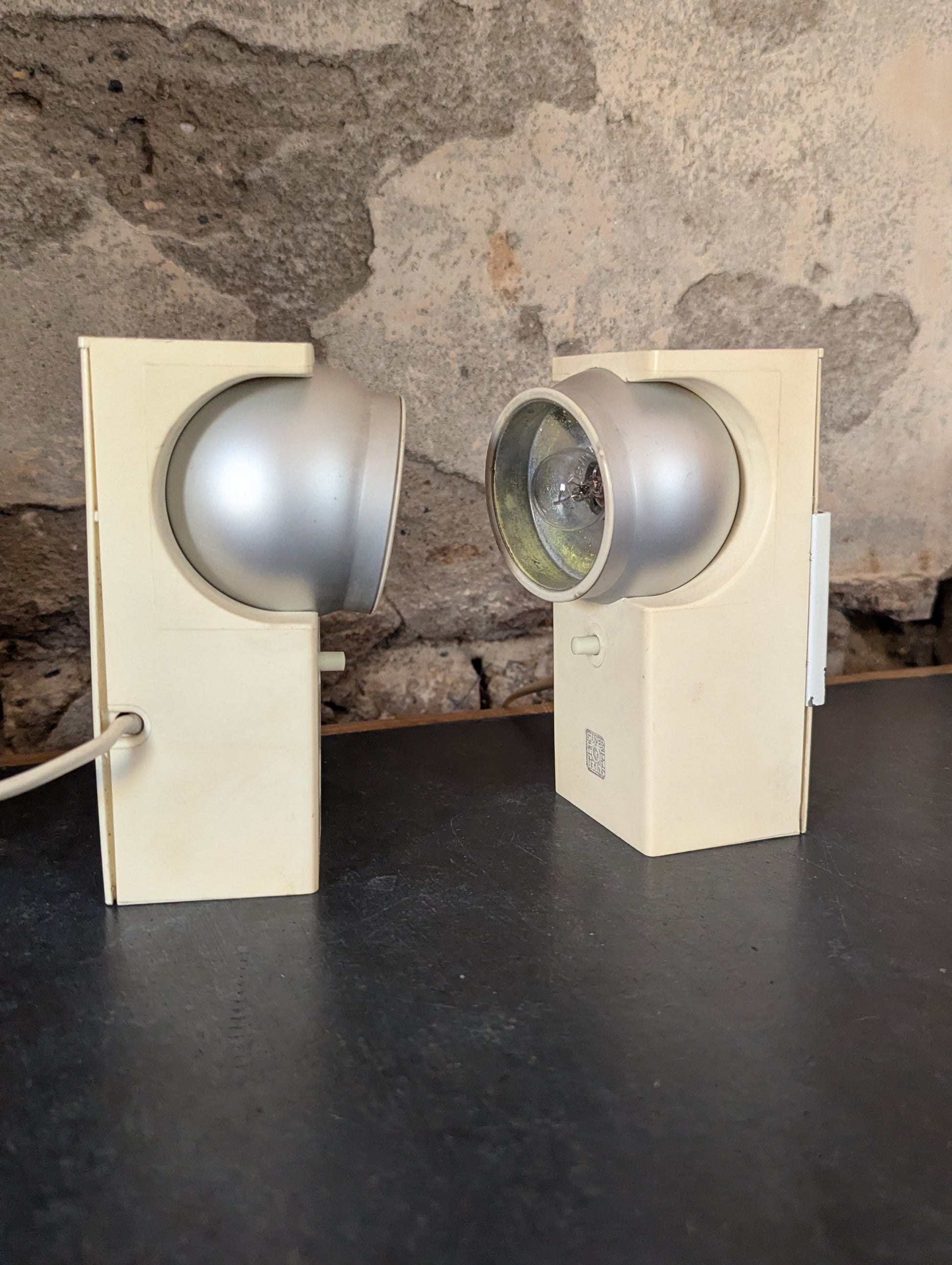 Pair of Table Lamps Robert Heritage for Rotaflex "Superjet" Reading Lights