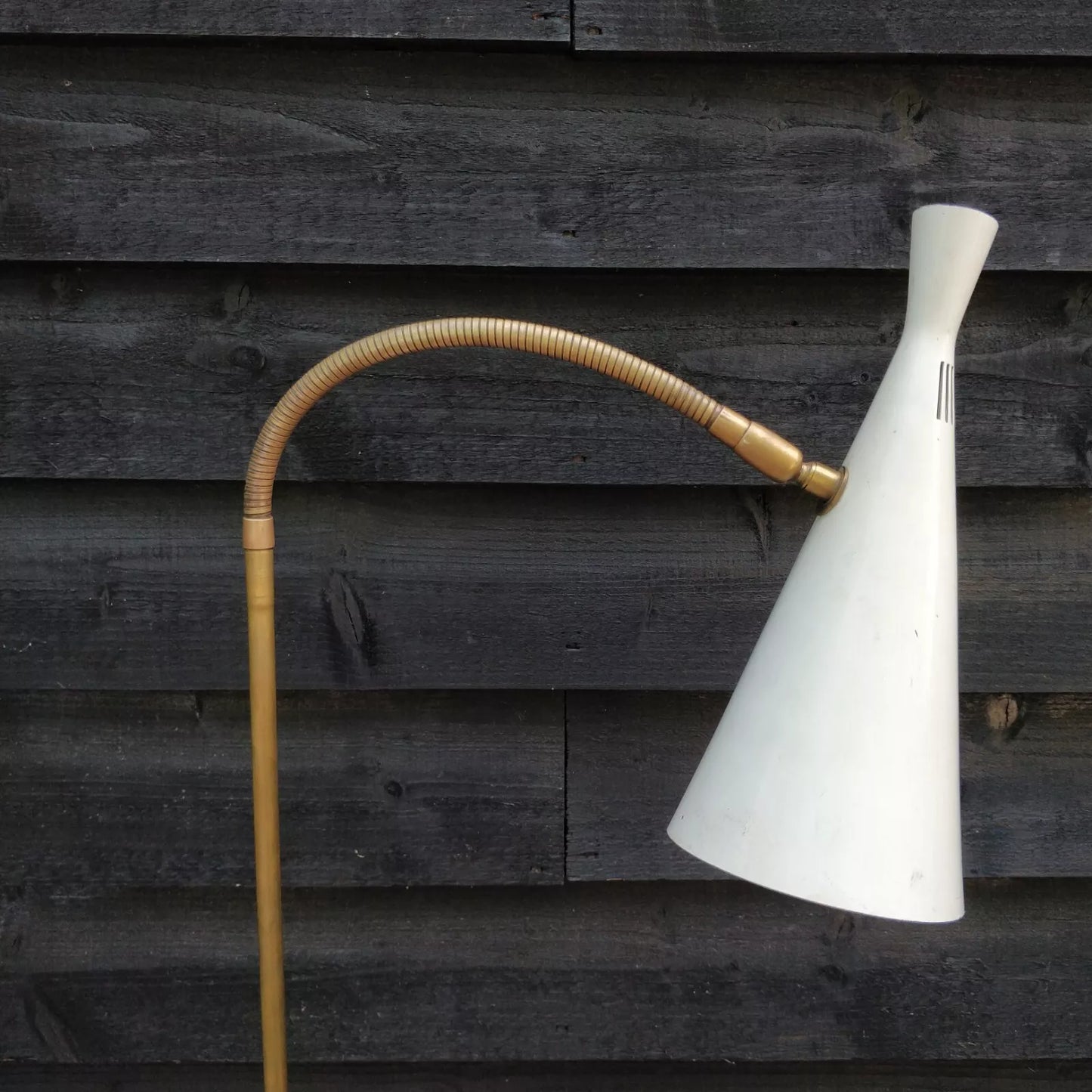 GA Scott For Maclamp 1950's Gooseneck Floor Lamp