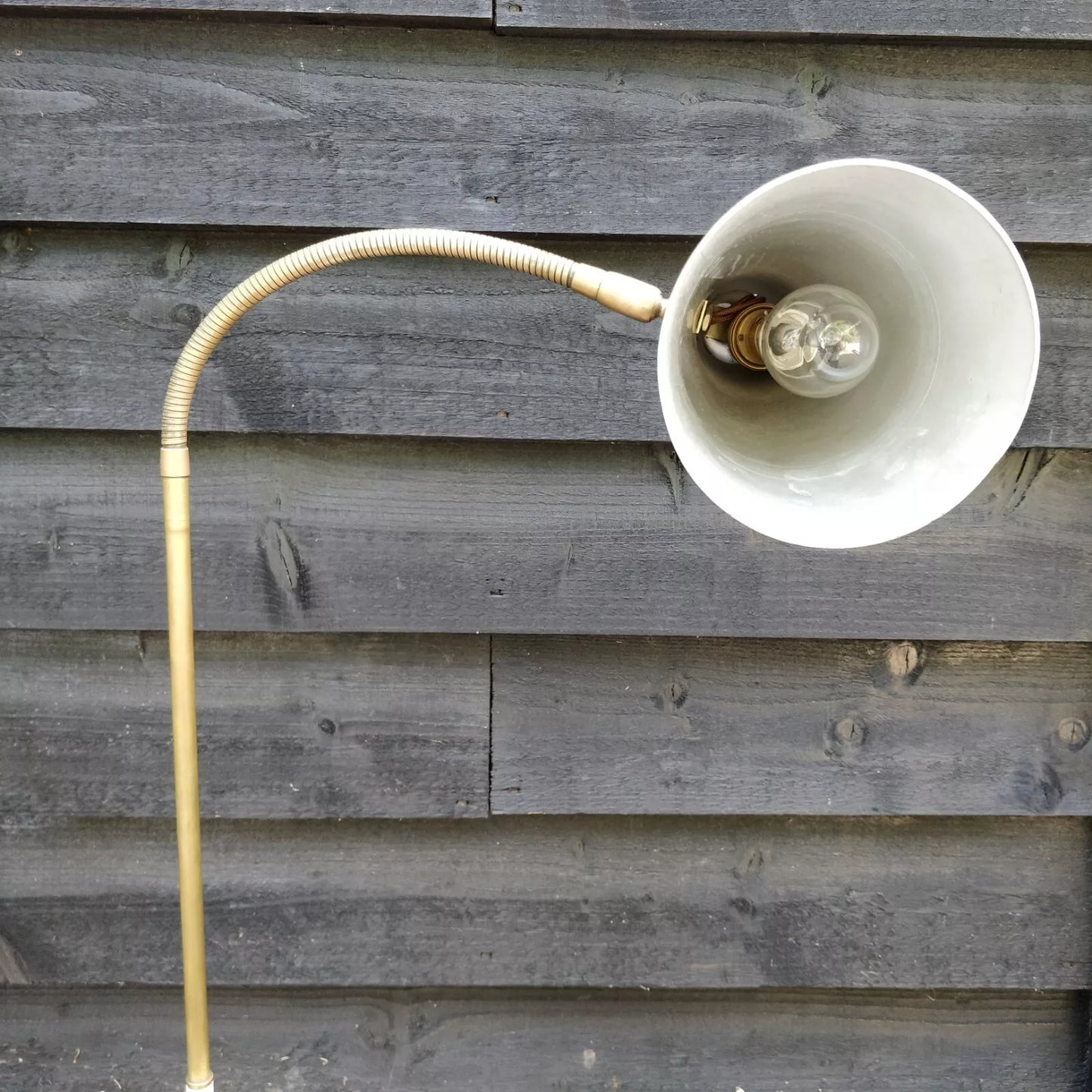 GA Scott For Maclamp 1950's Gooseneck Floor Lamp