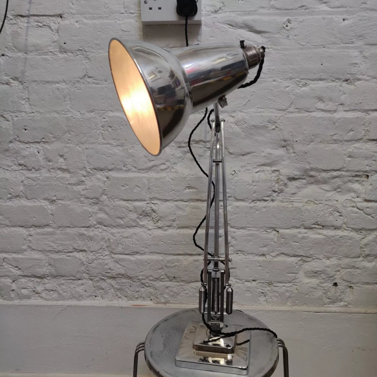 Herbert Terry 1227 Anglepoise Desk Task Lamp.