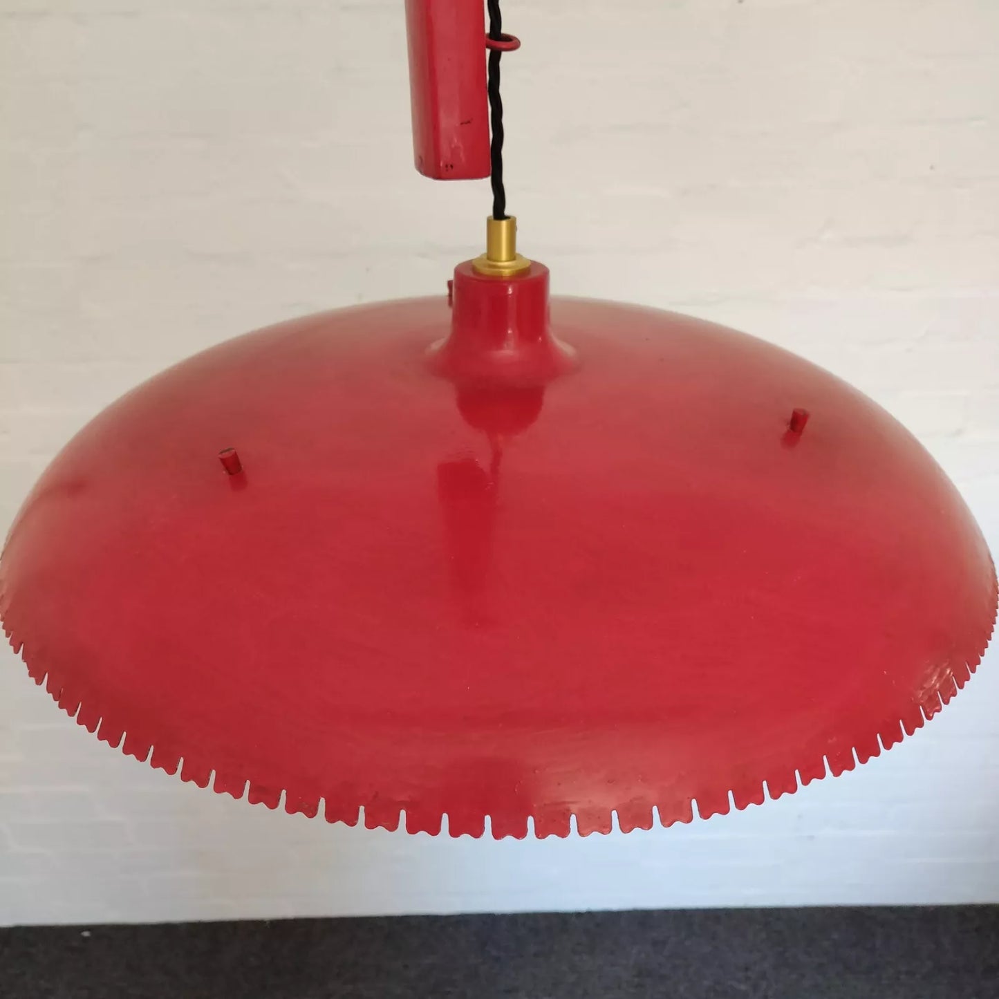 Spanish 1950s Counterweight Art Deco Pendant Ceiling Light