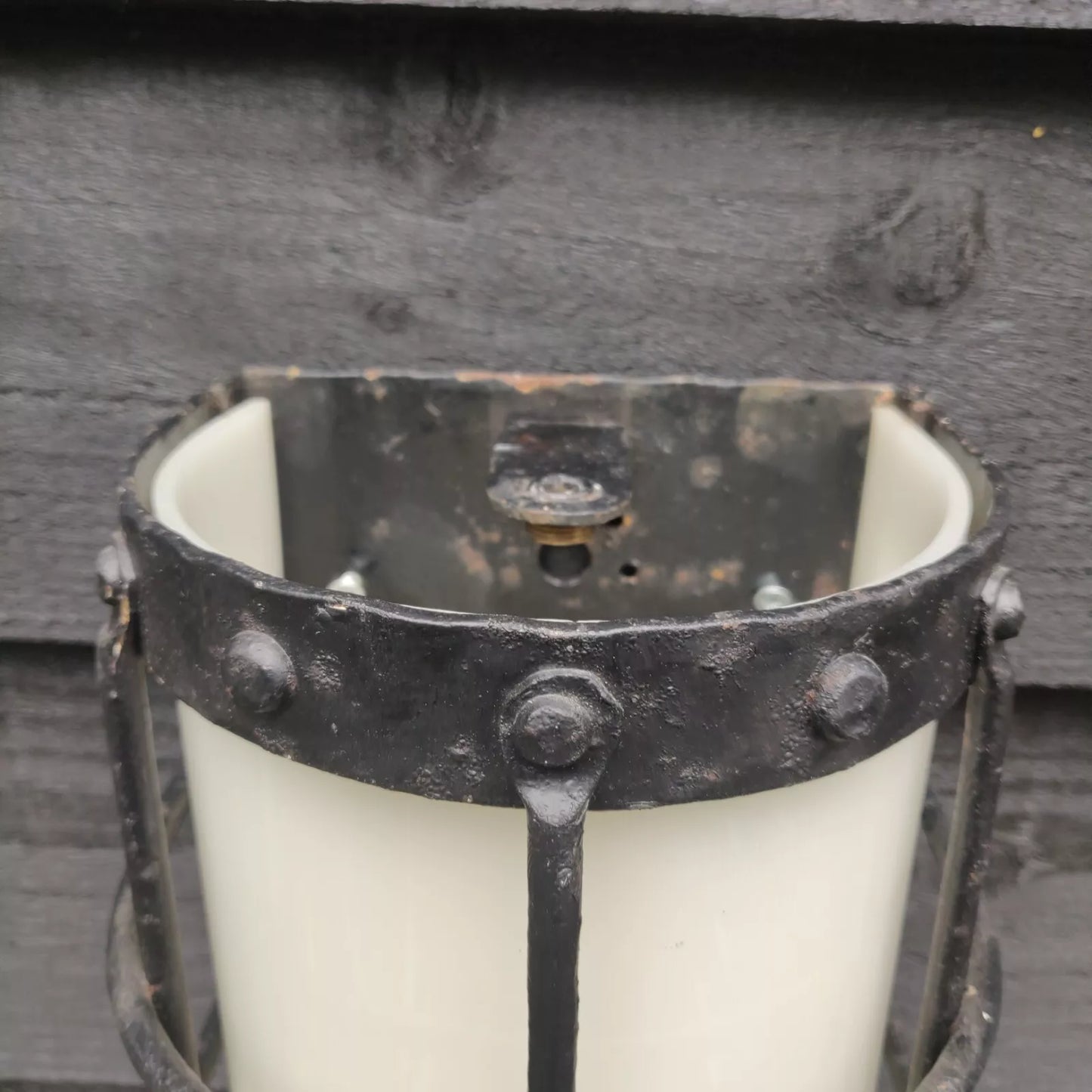 Mid 20th Century Bulkhead Dungeon Wall Lights.