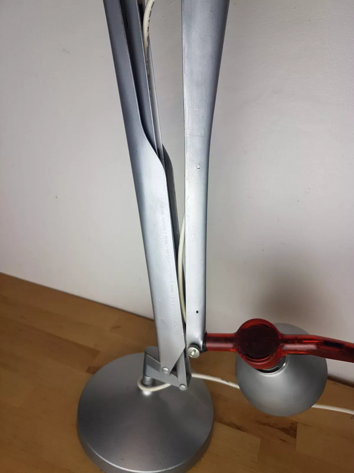 1990's Paolo Rizatto & Alberto Medea for Luceplan "Fortebraccio" D33 Desk Lamp