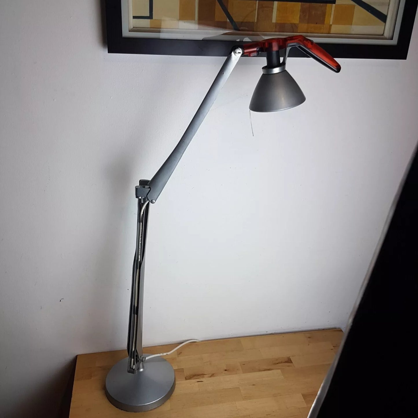 1990's Paolo Rizatto & Alberto Medea for Luceplan "Fortebraccio" D33 Desk Lamp