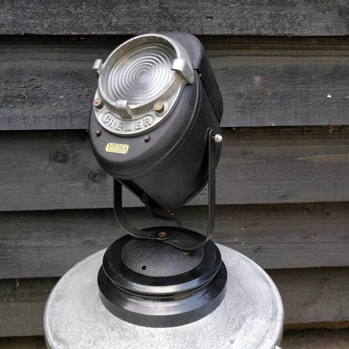 1950's Cremer Theatre Spotlight Table / Wall Lamp