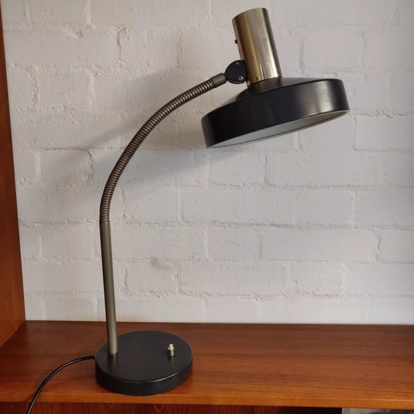 1970's Christian Dell for Kaiser Leuchten "Idell"  Desk Lamp