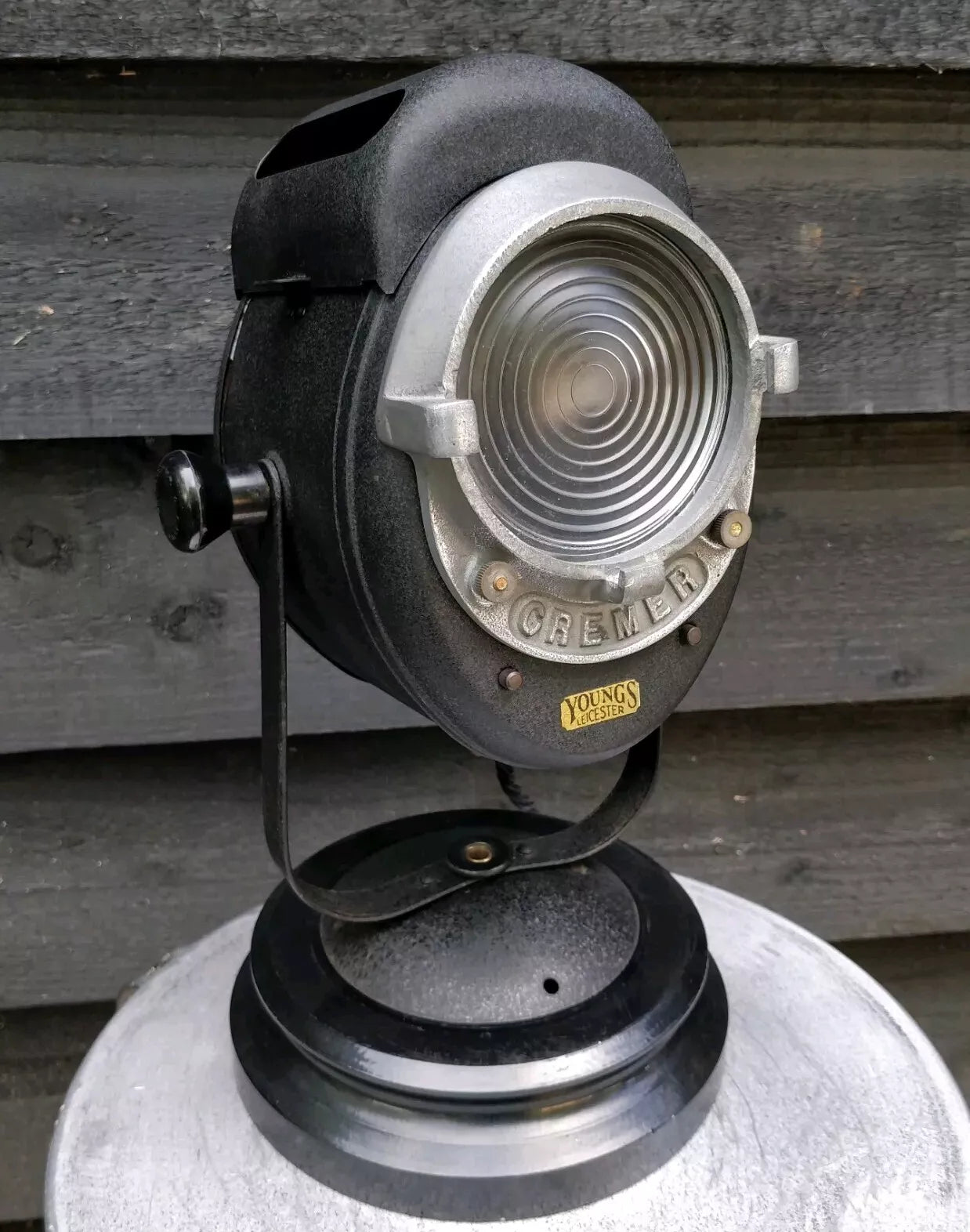 1950's Cremer Theatre Spotlight Table / Wall Lamp