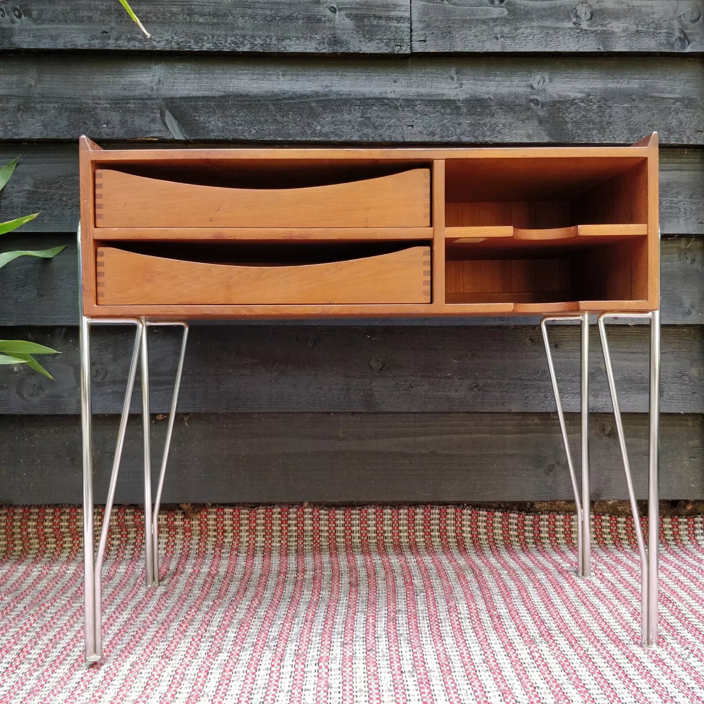 1960's Danish Teak Telephone / Side Table