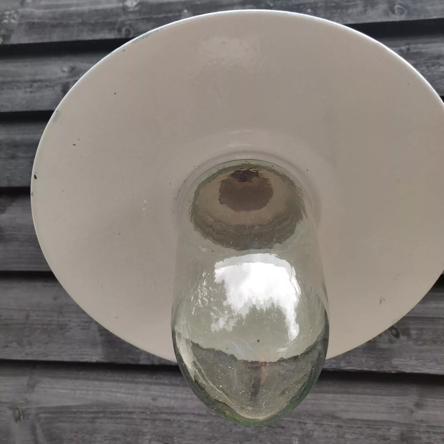 1950's French Swan Neck Stable / Barn Lamp