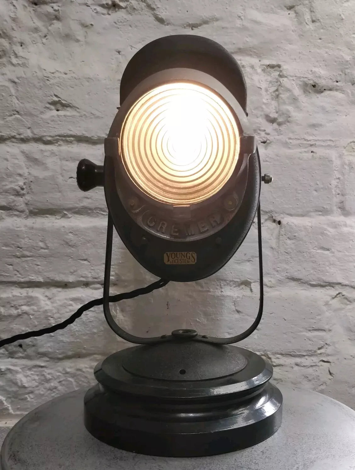 1950's Cremer Theatre Spotlight Table / Wall Lamp