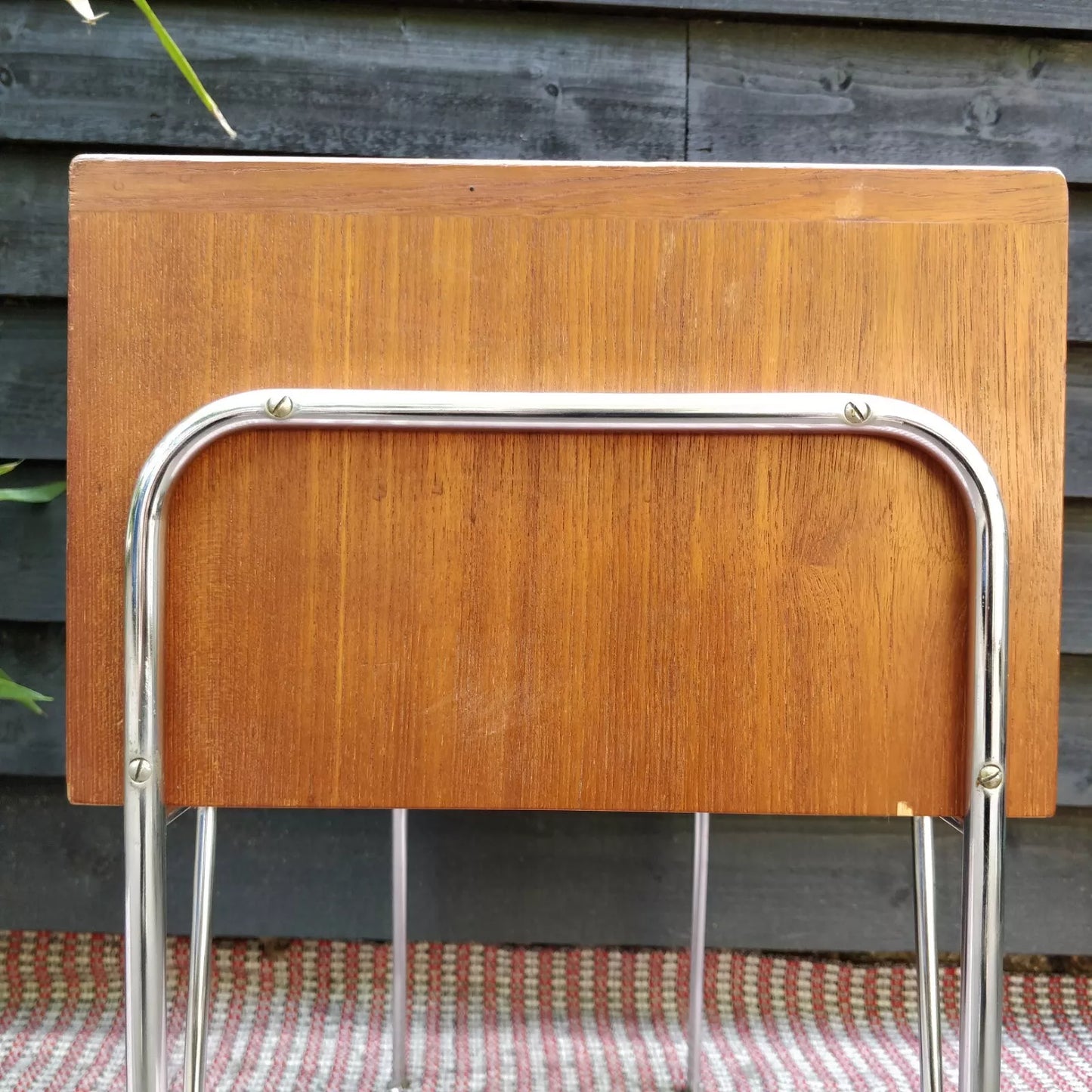 1960's Danish Teak Telephone / Side Table