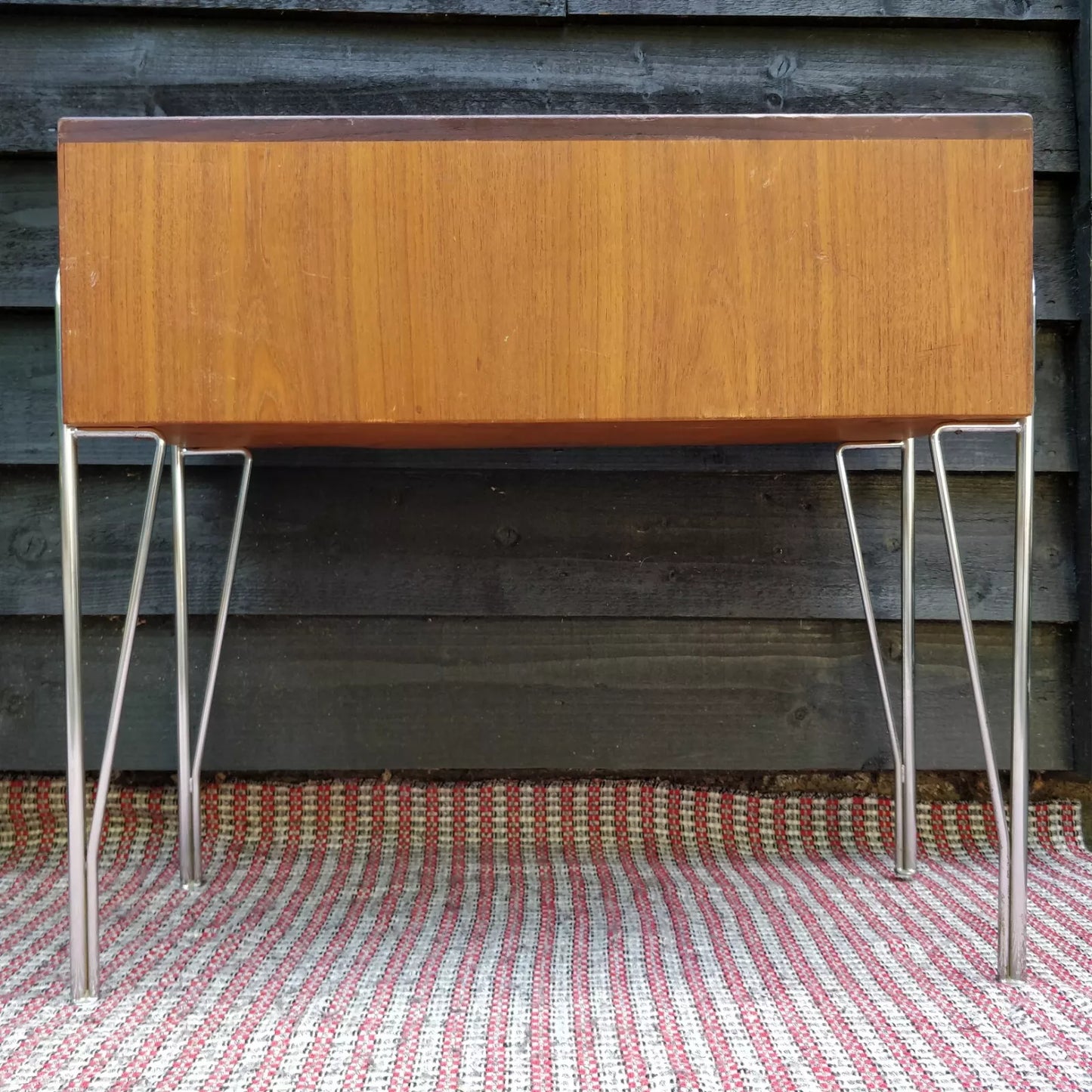 1960's Danish Teak Telephone / Side Table