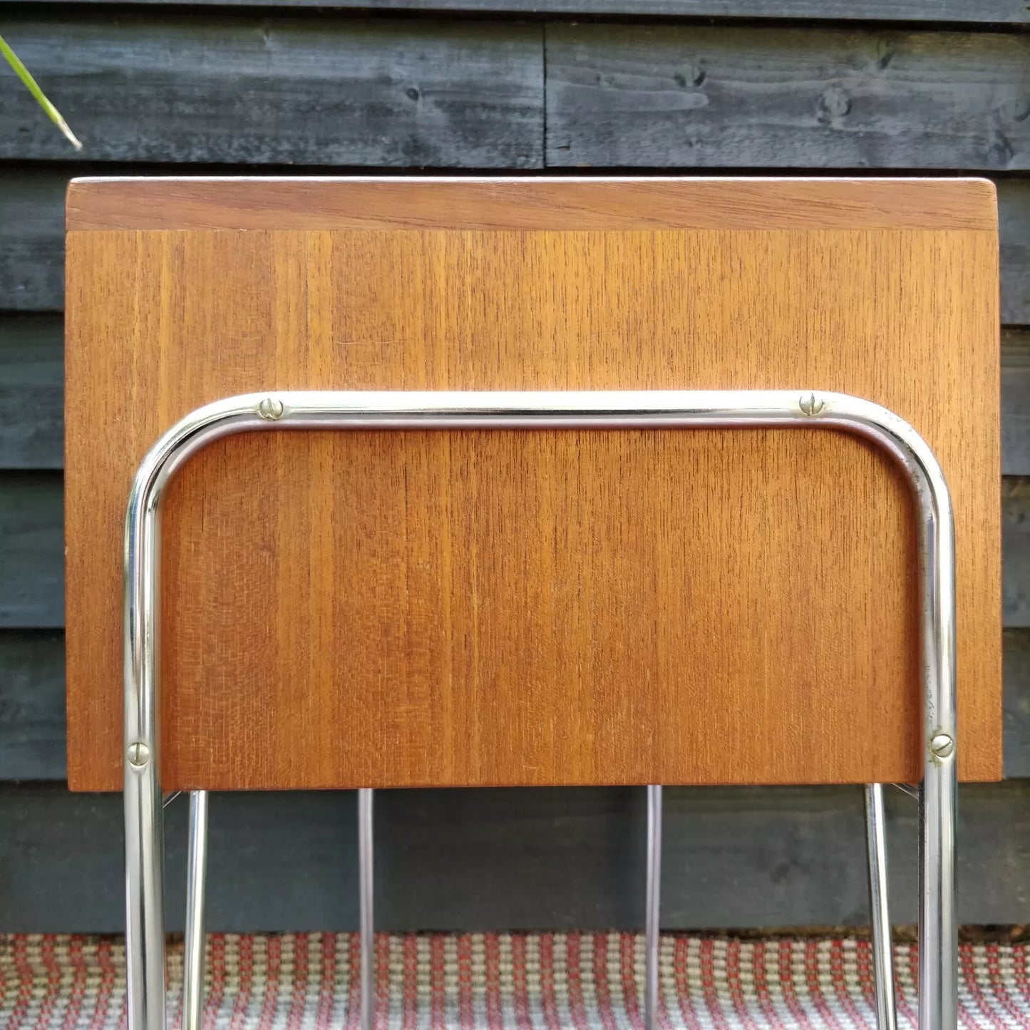 1960's Danish Teak Telephone / Side Table