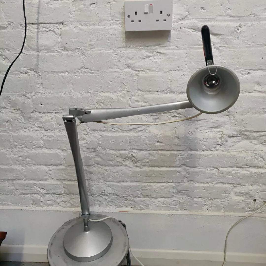 1990's Paolo Rizatto & Alberto Medea for Luceplan "Fortebraccio" D33 Desk Lamp