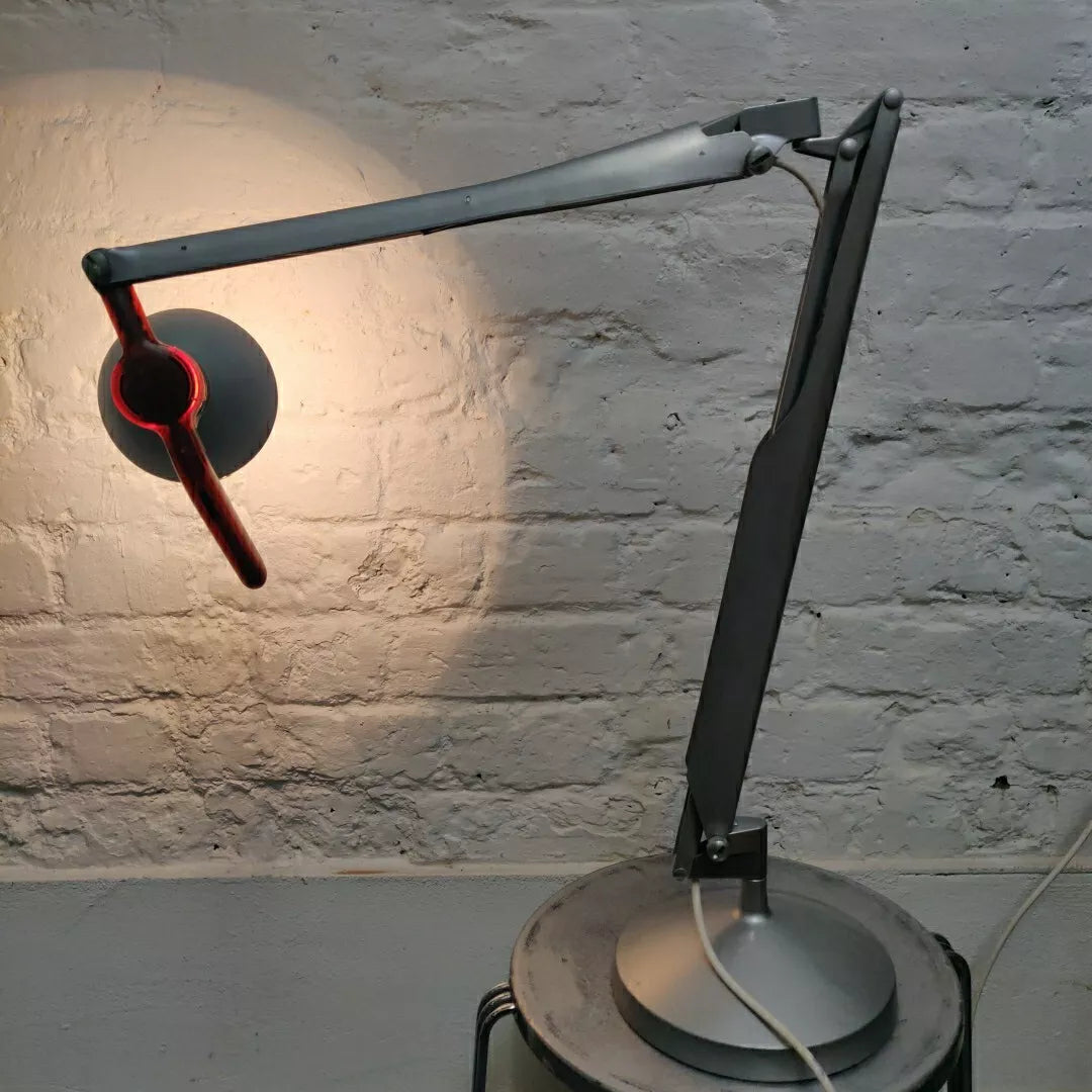 1990's Paolo Rizatto & Alberto Medea for Luceplan "Fortebraccio" D33 Desk Lamp